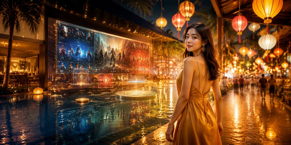 Bàn live casino với dealer người thật đang phát trực tiếp tại 270